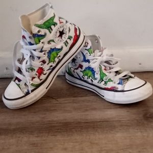 Converse dinosaur high tops